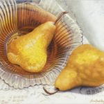 Mazgaj "Glass Bowl and Pears"