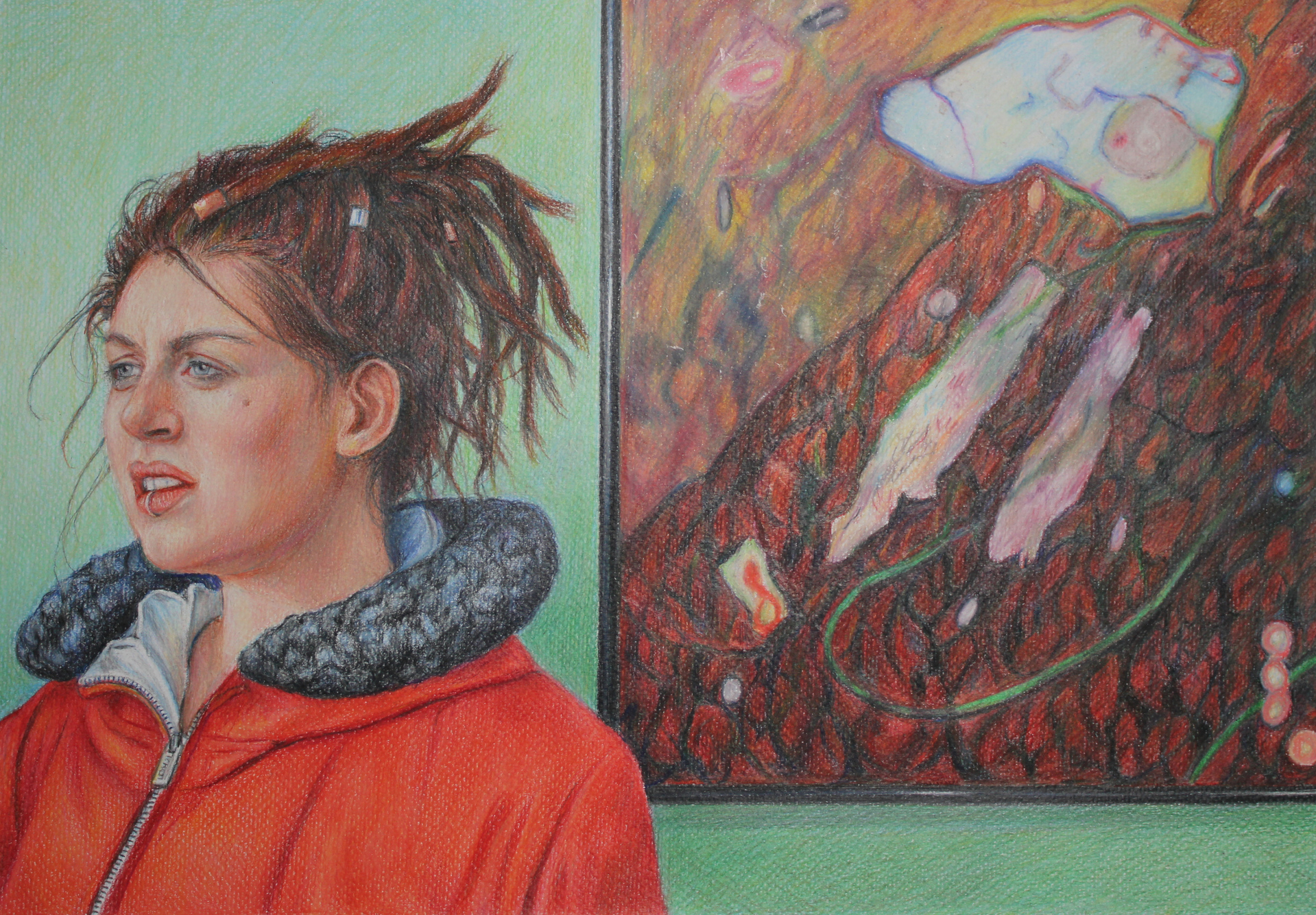 Artists Reception and Demo at ARTfactory - To the Point Colored Pencil  Society