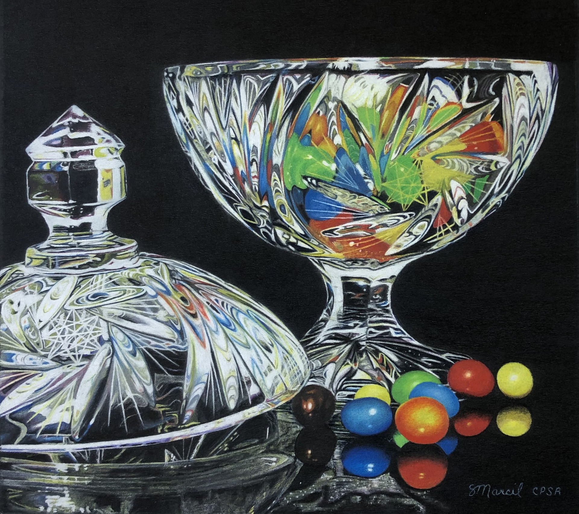 Artists Reception and Demo at ARTfactory - To the Point Colored Pencil  Society